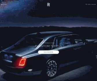 Rolls-Roycemotorcars.com(Rolls-Royce Motor Cars) Screenshot