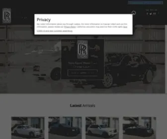 Rolls-Roycemotorcarsoc.com(Rolls Royce Motor Cars OC) Screenshot