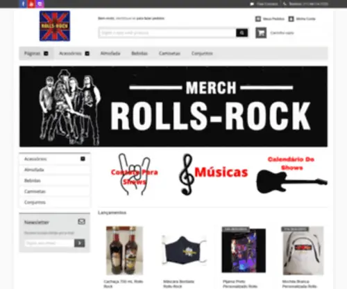 Rollsrock.com.br(Rollsrock) Screenshot