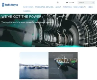 Rollsroyce.com(Rolls-Royce) Screenshot