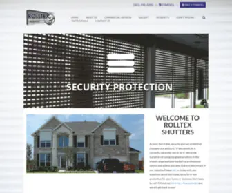 Rolltexshutters.com(Rolltexshutters) Screenshot