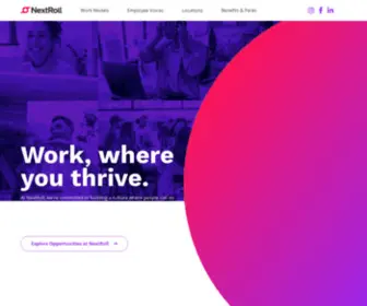 Rollwhereyouthrive.com(Hybrid Work) Screenshot