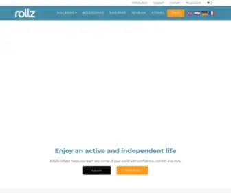 Rollz.com(A rollator with modern look that invites you to move) Screenshot