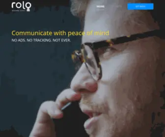 Rolo.chat(Communicate with peace of mind) Screenshot