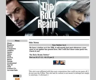 Rolorealm.com(THE ROLO REALM) Screenshot