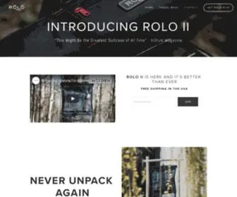 Rolotravel.com(Roll-Up Travel Bag, Garment Bag, Carry On, Outdoor Travel kit) Screenshot