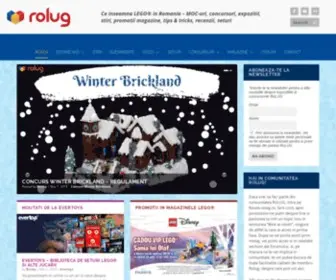 Rolug.ro(Grupul utilizatorilor LEGO® din Romania) Screenshot