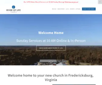 Rolva.org(River of Life Church) Screenshot