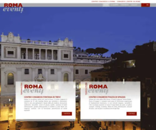 Roma-Eventi.com(Roma Eventi) Screenshot