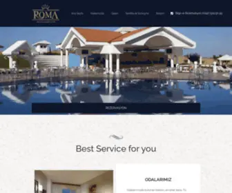 Romabeachresort.com(Roma Beach Hotel) Screenshot