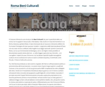 Romabeniculturali.it(Roma Beni Culturali) Screenshot