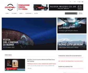 Romacinemafest.it(Fondazione Cinema per Roma) Screenshot