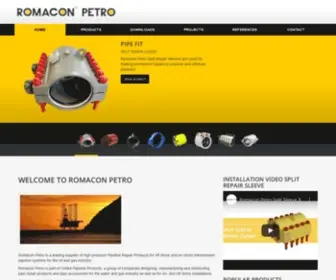 Romaconpetro.com(Romacon Petro) Screenshot