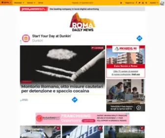 Romadailynews.it(Il sito di informazione di Roma e provincia) Screenshot