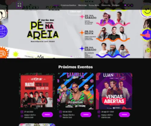 Romaeventos.com.br(Eventos & Shows) Screenshot