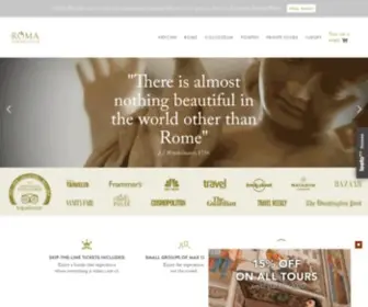 Romaexperience.com(Roma Experience) Screenshot