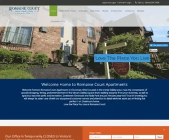 Romainecourt.com(Romaine Court) Screenshot