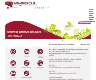 Romamobilita.it(Roma Servizi per la Mobilità) Screenshot