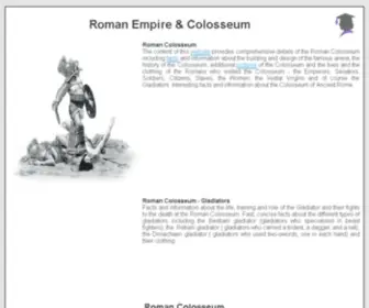 Roman-Colosseum.info Screenshot