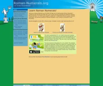 Roman-Numerals.org(Roman Numerals) Screenshot