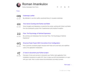 Roman.pt(Roman Imankulov) Screenshot