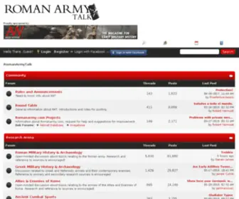 Romanarmy.com(RomanArmyTalk) Screenshot