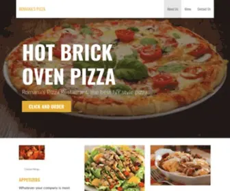 Romanaspizza.com(The Best NY Style Pizza) Screenshot