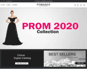 Romancecoutureusa.com(Romance Couture) Screenshot