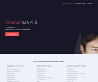 Romandanylo.com(ROMAN DANYLO) Screenshot