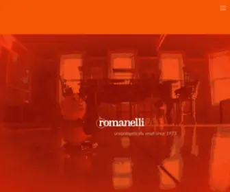 Romanelli.com(Romanelli) Screenshot