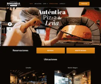 Romanelo.com.mx(Trattoria Romanelo) Screenshot