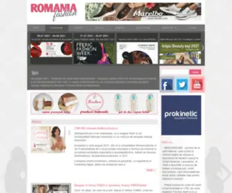 Romaniafashion.ro(Romania Fashion) Screenshot
