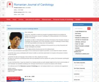 Romanianjournalcardiology.ro(Romanianjournalcardiology) Screenshot