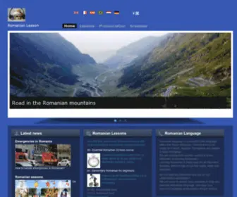 Romanianlesson.com(Learn Romanian Language free online) Screenshot