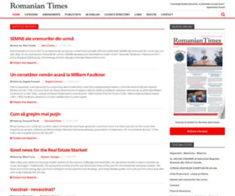 Romaniantimes.com(Romanian Times) Screenshot