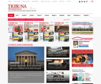 Romaniantribune.net(Ziarul românilor) Screenshot