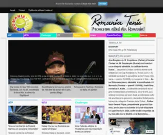 Romaniatenis.ro(Romania Tenis) Screenshot