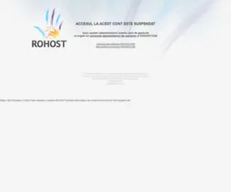 Romaniatravelcentre.co.uk(ACCESUL LA ACEST CONT ESTE SUSPENDAT) Screenshot