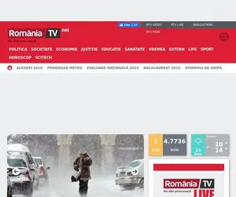 Romaniatv.net(Romania TV) Screenshot