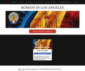 Romaniinlosangeles.com(Romani In Los Angeles) Screenshot