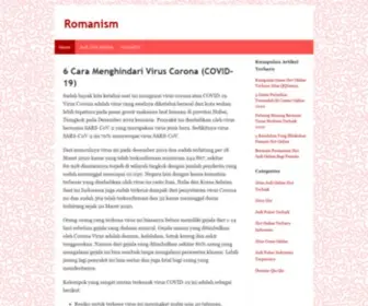 Romanism.net Screenshot