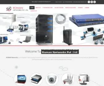Romannetwork.com(Roman Networks Private Limited) Screenshot