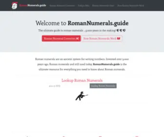 Romannumerals.guide(Romannumerals guide) Screenshot