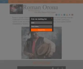 Romanorona.com(Roman Orona) Screenshot