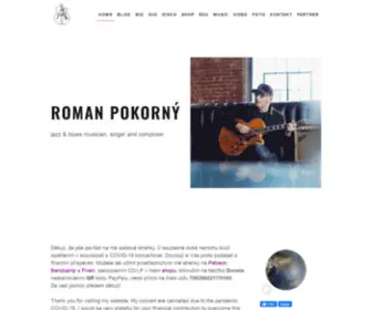 Romanpokorny.com(Roman Pokorny) Screenshot