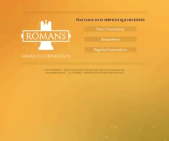 Romans.cl(ROPA CORPORATIVA) Screenshot