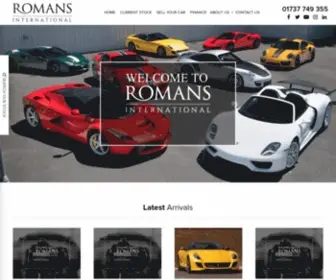 Romansinternational.com Screenshot