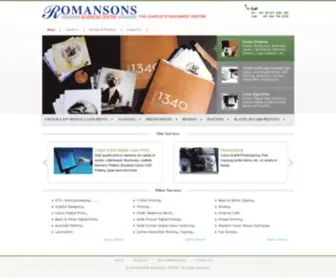 Romansons.net(Romansons Business Centre) Screenshot