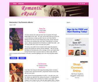 Romanticereads.com(Bargain Romantic Kindle Books) Screenshot