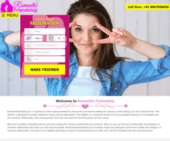 RomanticFriendship.com(Romantic Friendship) Screenshot